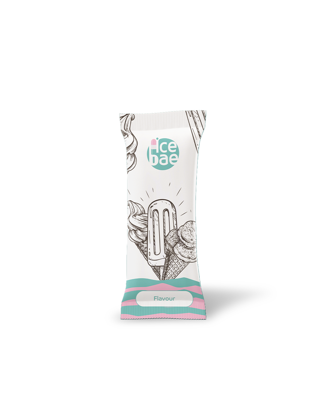 Ice Bae Popsicle Wireframe